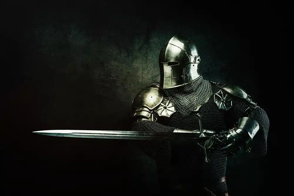 Gladiator wielding a sword